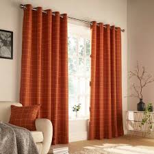 Vorhang Set Syracuse Mit Osen Blickdicht Sommerallee Farbe Dunkelorange Vorhanggrosse 168 X 137 In 2020 Wohnzimmer Orange Vorhange Wohnzimmer Verdunkelungs Gardinen