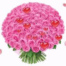 16 most beautiful blooming flowers animated gifs. Hearts Flowers Gif Hearts Flowers Discover Share Gifs Liebe Blumen Rosenstrauss Blumen
