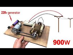 The operation of a generator is based on the principles discovered by faraday. How To Turn 220v Electric Generator From A Pump Motor Step By Step Youtube In 2021 Diy Electrical Diy Generator Burning Wood With Electricity