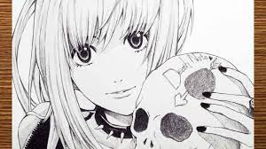 How to draw Misa from Death Note | Misa drawing step by step | Tutorial -  YouTube