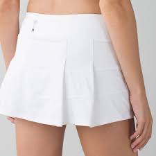 Lululemon tennis & dresses serene stride dress ($118) in black & white. Pace Rival Skirt Lululemon Google Search Lululemon Skirt Tennis Tennis Skirt Outfit Tennis Skirt