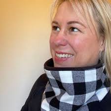 Gray Plaid Cotton Flannel Fleece Lined Snap