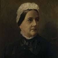 Sannolikt Ruth Holm i skogen