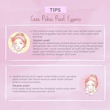 Apa rutin penjagaan kulit malam korang? Pearl Essence Cik Cah Shop