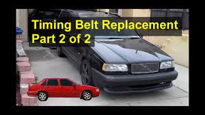 How To Replace The Timing Belt On The Volvo 850 S70 V70 Etc Part 1 Of 2 Votd Youtube