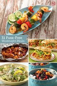 31 Meals That Simplify July Meals Easy Weeknight Meals Weekly Dinner Menu
