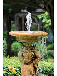 How to draw a garden fountain. Amazon Com Pennington Aquagarden Premium Auto Shut Off Fountain Pump Suitable For Garden Fountains Water Features Aquapoincs Hydroponics 150 300 Gallon Model Pet Supplies