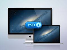 Psd Imac Macbook Retina Macbook Psd Psd Web Design Mockup Free Psd