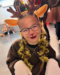 Ladysmith Light Up 2024! The cutest little reindeer I ever did see!!  🦌❤️🎄⭐️💫✨🥰 #rhythmnation #squad #dancefamily #christmasspirit  #holidaycheer