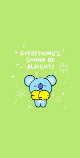  Bt21 On Twitter Everything S Gonna Be Alright Bts Wallpaper Line Friends