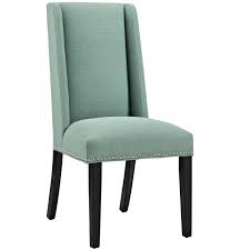 Baron Fabric Dining Chair In Laguna In 2021 Fabric Dining Chairs Upholstered Dining Side Chair Dining Chairs
