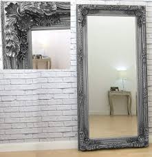 Here's a breakdown of what you would need to do this yourself… Louis Xtra Large Full Length Shabby Chic Vintage Leaner Mirror In Silver Or White 35in X 71in Amazon Co Uk Kitchen Home