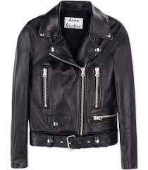 Joseph Biker Leather Ryder Jacket 1 735 Liked On Polyvore Featuring Outerwear Jackets Clothing Jacke Green Leather Jackets Biker Jacket Leather Jacket