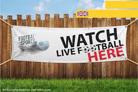 Watch Live Football Here Sport Ball Games Pub – DIY SIGNWRITING