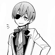 Black And White Characters Anime Pin On Black Butler