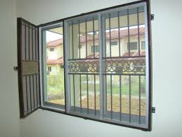 Cat wrough ion (6jenis warna) kaedah semburan. Grill Pintu Dan Tingkap