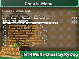 Kids who help out picking up leaves will have fun with this. Animal Crossing New Leaf Multi Cheat Plugin Animal Crossing New Leaf Modding Tools