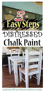 I'll say that the results i've had with the diy paint and the annie sloan paint have been nearly the same. Painted Furniture Ideas 3 Easy Steps To Distressing With Chalk Paint Painted Furniture Ideas