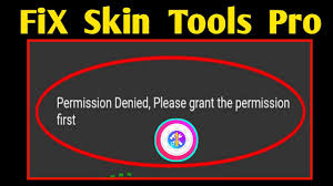 Tool skin pro apk is a great app for those who play garena free fire. Fix Permission Denied Please Grant The Permission First Skin Tools Pro New Method 2021 Youtube