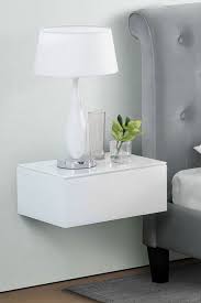 Inga White Floating Bedside Table Shelf Storage System Floating Bedside Table Bedside Console Table Floating Bedside Table Diy