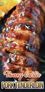 Easy and yummy pork tenderloin, melts in your mouth. Honey Garlic Pork Tenderloin