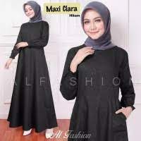 Baju gamis syar'i yang lebih modern ini hadir dengan beraneka macam warna dan model. Jual Gamis Polos Hitam Model Desain Terbaru Harga August 2021