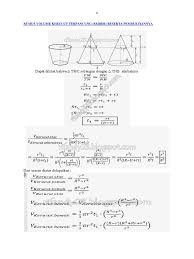Check spelling or type a new query. Rumus Volume Kerucut Terpancung