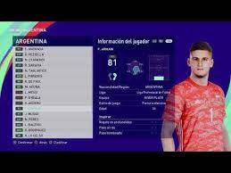 La selección de argentina hizo oficial este viernes la relación de convocados para afrontar la copa américa 2021. Asi Se Ven Los Jugadores De La Seleccion Argentina En Efootball Pes 2021 Season Update Youtube