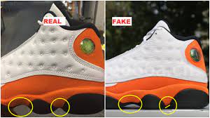 How To Spot & Identify The Fake Air Jordan 13 Starfish