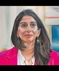 Minister's portrait oil