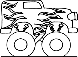 Awesome Toy Car Big Monster Coloring Page Monster Coloring Pages Monster Truck Coloring Pages Mermaid Coloring Pages