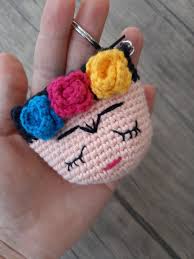 Sizlere Frida Kahlo Dan Ilham Alarak Cok Tatli Bir Bozuk Para Cuzdani Tarifi Hazirladik Malzemeleriniz Hazirsa Hemen Orelim Tig Isleri Orgu Frida Kahlo