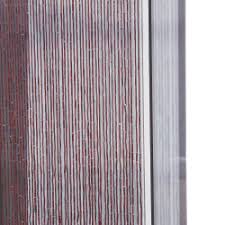 Un rideau isolant thermique est un rideau doté d'une doublure qui fait barrage contre le froid en . Rideau De Porte Marron Anti Mouches