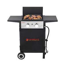 Financing available, plus price matching. Camplux Propane Gas Griddle 22 000 Btu Tabletop Griddle Grill 2 Burners Outdoor Portable Griddle With 1 Lb Lp Connector For Camping Cooking Picnicking And Garden Bbq