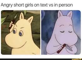 Angry Short Girls On Text Vs In Person Ifunny Short Girl Memes Funny Memes Images Girl Memes