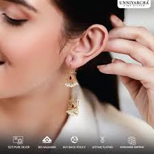 Jewellery Sui Dhaga Buy Women Indya X Senco Geometric Fusion Gold Sui Dhaga  Earrings
