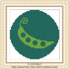 Maybe you would like to learn more about one of these? Snow Peas Vegetable Icon Free And Easy Printable Cross Stitch Pattern Free Cross Stitch Pattern