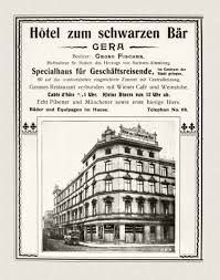 Gera Um 1906 Hotel Schwarzer Bar Social Security Card Hotel Photography