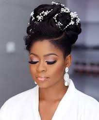 Best colour combination for your wedding. 5 Beautiful Natural Wedding Hairstyles Ideas For Nigerian Wedding Bridal Hair Naijaglamwedding