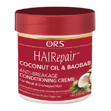 Ors Hairepair Coconut Oil Baobab Anti Breakage Conditioning Creme 5 Oz Coconut Oil Creme Coconut