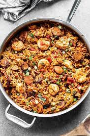 This Easy Jambalaya Recipe Is Packed With Spicy Andouille Sausage Shredded Chicken Sweet Shrimp And Of Course Jambalaya Recipe Easy Jambalaya Recipe Recipes