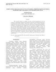 Check spelling or type a new query. Https Media Neliti Com Media Publications 24269 Id Model Person Organization Fit P O Fit Model Terhadap Kepuasan Kerja Komitmen Org Pdf