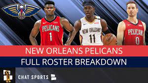 Download the pelicans mobile app. Full 2019 20 Pelicans Roster Breakdown Feat Zion Williamson Jrue Holiday Jaxson Hayes More Youtube