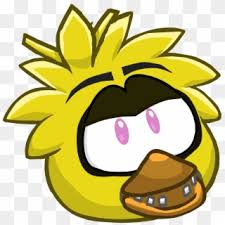 The two special puffles, the rainbow puffle from the cloud forest and the gold puffle from the gold mine cannot. Puffle Chica Five Nights At Freddy S Club Penguin Puffles Club Penguins Hd Png Download 1836x1851 3956876 Pngfind