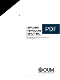 Malaysia perlembagaan malaysia dikenali sebagai perlembagaan persekutuan. Mpu2163 Pengajian Malaysia
