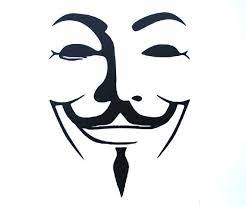 Guy Fawkes V For Vendetta Vinyl Logo Decal Sticker For Laptop Ipad Tablet Vendetta Tattoo V For Vendetta Tattoo V For Vendetta