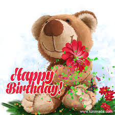 Discover and share the best gifs on tenor. Happy Birthday Teddy Bear Gifs Download On Funimada Com