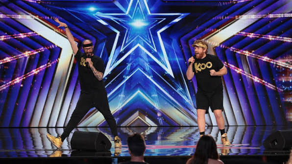 Neil & Bryan wrote the first-ever song for the Golden Buzzer. 😂 America's Got Talent Tonight 8/7c | NBC and next day on Peacock | America's Got Talent | Facebook