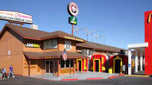 Barstow is almost exactly midway between los angeles, ca (150 miles west) and las vegas, nv (150 miles northeast). Barstow Station Barstow Ca Roadtrippers