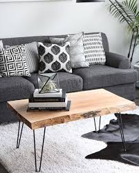J'avais en tête le plateau de table dont je rêvais…il ne restait plus qu'à trouver les planches adéquates pour le réaliser. 10 Diy A Realiser Avec Des Pieds En Epingles Shake My Blog